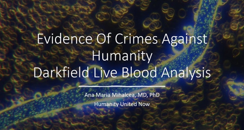 Evidence of Crimes Against Humanity – Darkfield Blood Microscopy